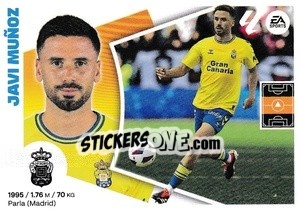 Sticker Javi Muñoz (12) - LaLiga 2024-2025
 n. 292 - Colecciones ESTE