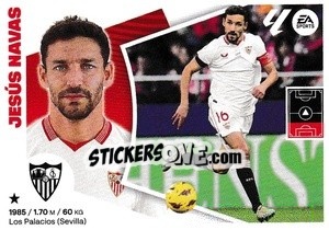 Cromo Jesús Navas (6) - LaLiga 2024-2025
 n. 496 - Colecciones ESTE