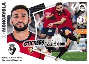 Figurina Jon Moncayola (12) - LaLiga 2024-2025
 n. 412 - Colecciones ESTE