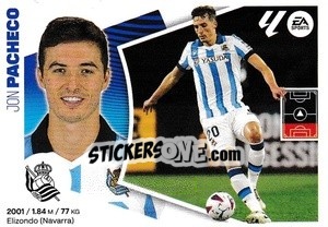 Cromo Jon Pacheco (9) - LaLiga 2024-2025
 n. 470 - Colecciones ESTE