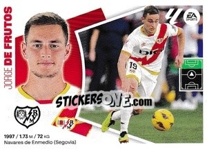 Figurina Jorge de Frutos (17) - LaLiga 2024-2025
 n. 448 - Colecciones ESTE