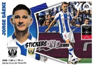 Cromo Jorge Sáenz (7) - LaLiga 2024-2025
 n. 317 - Colecciones ESTE