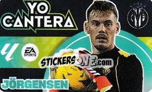 Sticker Jörgensen - LaLiga 2024-2025
 n. C20 - Colecciones ESTE