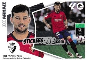 Figurina José Arnáiz (19A) - LaLiga 2024-2025
 n. 419 - Colecciones ESTE