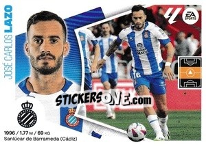 Figurina José Carlos Lazo (15B) - LaLiga 2024-2025
 n. 206 - Colecciones ESTE