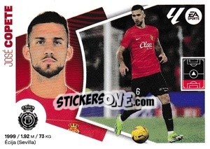 Cromo José Copete (9A) - LaLiga 2024-2025
 n. 379 - Colecciones ESTE