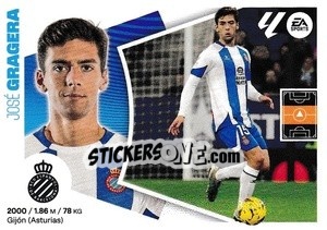 Figurina José Gragera (11) - LaLiga 2024-2025
 n. 201 - Colecciones ESTE