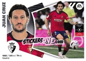 Figurina Juan Cruz (10) - LaLiga 2024-2025
 n. 410 - Colecciones ESTE