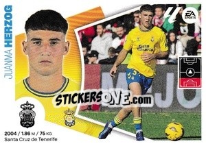 Figurina Juanma Herzog (9) - LaLiga 2024-2025
 n. 289 - Colecciones ESTE