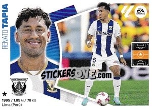 Sticker Renato Tapia (14) - LaLiga 2024-2025
 n. 324 - Colecciones ESTE