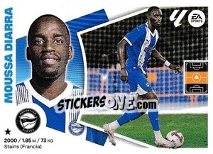Cromo Moussa Diarra (15) - LaLiga 2024-2025
 n. 15 - Colecciones ESTE