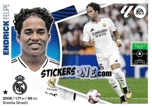 Figurina Endrick Felipe (17) - LaLiga 2024-2025
 n. 360 - Colecciones ESTE