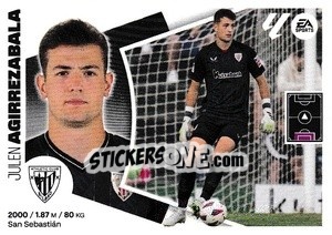 Figurina Julen Agirrezabala (4) - LaLiga 2024-2025
 n. 44 - Colecciones ESTE