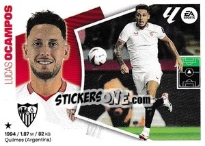 Cromo Lucas Ocampos (17) - LaLiga 2024-2025
 n. 507 - Colecciones ESTE