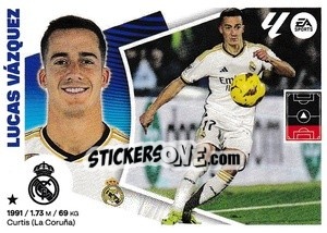 Cromo Lucas Vázquez (9A) - LaLiga 2024-2025
 n. 349 - Colecciones ESTE