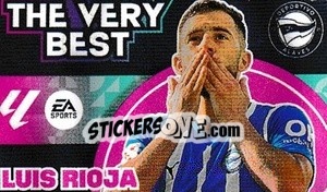 Sticker Luis Rioja - LaLiga 2024-2025
 n. B1 - Colecciones ESTE