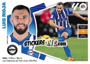 Sticker Luis Rioja (16) - LaLiga 2024-2025
 n. 16 - Colecciones ESTE