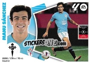Sticker Manu Sánchez (10) - LaLiga 2024-2025
 n. 171 - Colecciones ESTE
