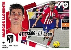 Sticker Marcos Llorente (13) - LaLiga 2024-2025
 n. 84 - Colecciones ESTE
