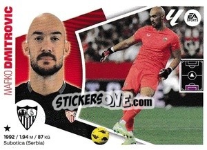 Sticker Marko Dmitrović (4) - LaLiga 2024-2025
 n. 494 - Colecciones ESTE