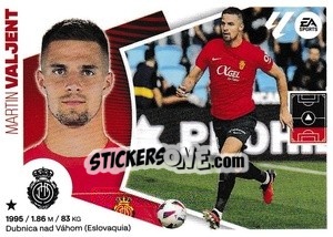 Figurina Martin Valjent (7) - LaLiga 2024-2025
 n. 377 - Colecciones ESTE
