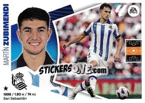 Figurina Martín Zubimendi (11) - LaLiga 2024-2025
 n. 473 - Colecciones ESTE