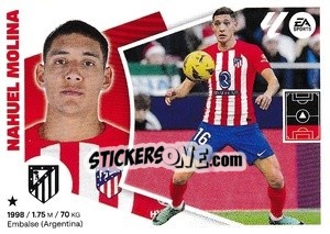 Figurina Nahuel Molina (5) - LaLiga 2024-2025
 n. 75 - Colecciones ESTE