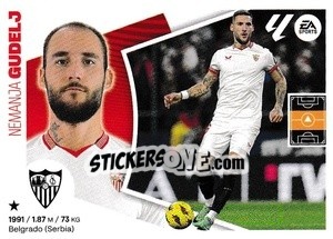 Sticker Nemanja Gudelj (14) - LaLiga 2024-2025
 n. 504 - Colecciones ESTE