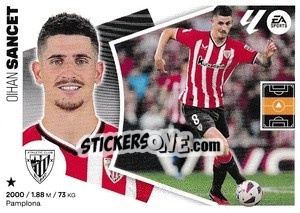 Cromo Oihan Sancet (14) - LaLiga 2024-2025
 n. 54 - Colecciones ESTE