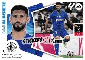 Figurina Omar Alderete (9) - LaLiga 2024-2025
 n. 229 - Colecciones ESTE