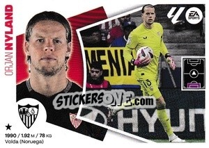 Figurina Ørjan Nyland (3) - LaLiga 2024-2025
 n. 493 - Colecciones ESTE
