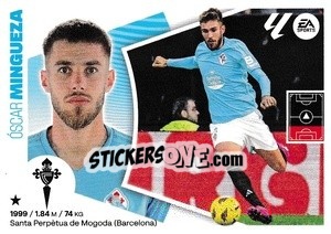 Figurina Óscar Mingueza (9) - LaLiga 2024-2025
 n. 170 - Colecciones ESTE