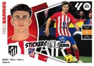 Figurina Pablo Barrios (14) - LaLiga 2024-2025
 n. 85 - Colecciones ESTE