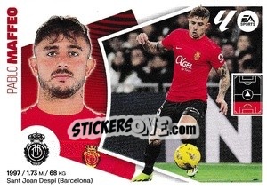Figurina Pablo Maffeo (5) - LaLiga 2024-2025
 n. 375 - Colecciones ESTE