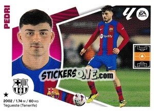Sticker Pedri (14) - LaLiga 2024-2025
 n. 116 - Colecciones ESTE