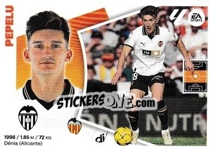 Cromo Pepelu (12) - LaLiga 2024-2025
 n. 534 - Colecciones ESTE