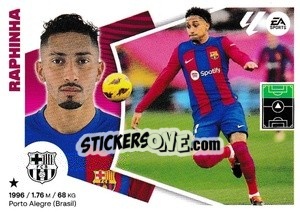 Sticker Raphinha (17) - LaLiga 2024-2025
 n. 119 - Colecciones ESTE