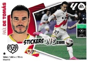 Figurina Raúl De Tomás (19) - LaLiga 2024-2025
 n. 450 - Colecciones ESTE