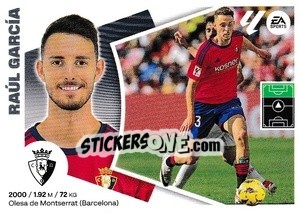 Figurina Raúl García (18) - LaLiga 2024-2025
 n. 418 - Colecciones ESTE
