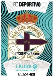 Sticker Rc Deportivo (8) - LaLiga 2024-2025
 n. 658 - Colecciones ESTE