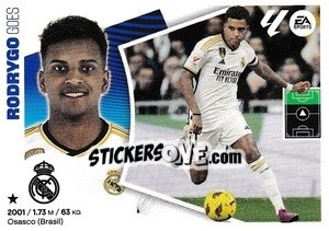 Figurina Rodrygo (20) - LaLiga 2024-2025
 n. 363 - Colecciones ESTE