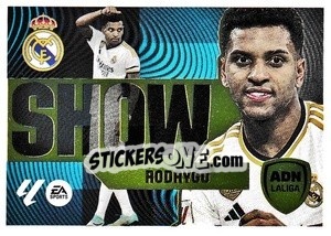 Figurina Rodrygo( 10) - LaLiga 2024-2025
 n. 620 - Colecciones ESTE