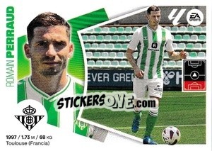 Figurina Romain Perraud (1) - Real Betis - LaLiga 2024-2025
 n. 681 - Colecciones ESTE