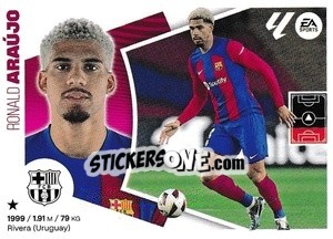 Cromo Ronald Araújo (6) - LaLiga 2024-2025
 n. 106 - Colecciones ESTE