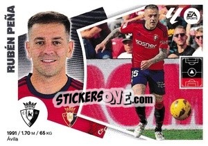 Figurina Rubén Peña (6) - LaLiga 2024-2025
 n. 406 - Colecciones ESTE