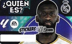 Cromo Rüdiger - LaLiga 2024-2025
 n. Q12 - Colecciones ESTE