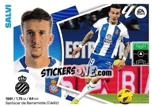 Figurina Salvi Sánchez (17A) - LaLiga 2024-2025
 n. 208 - Colecciones ESTE