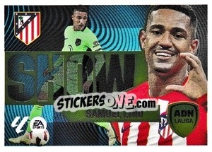 Sticker Samuel Lino (11) - LaLiga 2024-2025
 n. 621 - Colecciones ESTE