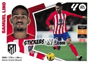 Sticker Samuel Lino (16) - LaLiga 2024-2025
 n. 87 - Colecciones ESTE