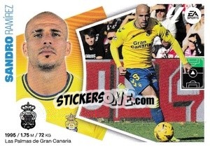 Figurina Sandro Ramírez (18) - LaLiga 2024-2025
 n. 298 - Colecciones ESTE